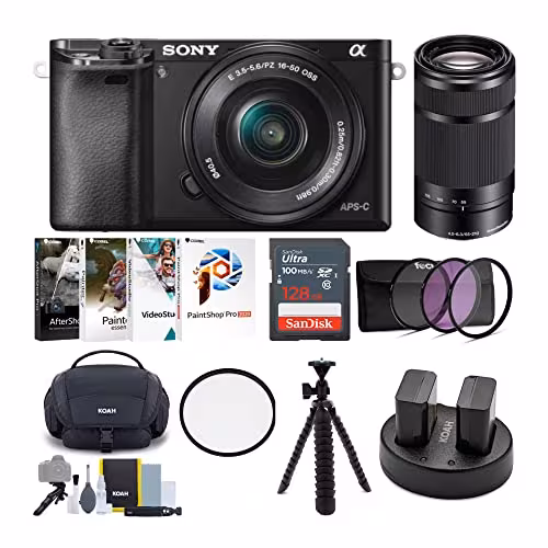 Sony E 55-210mm f/4.5-6.3 OSS Lens Bundle