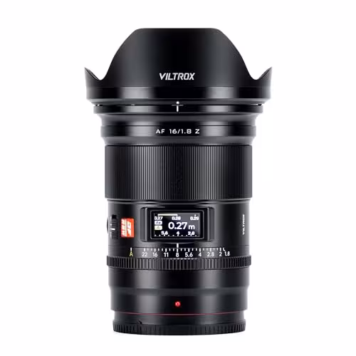 Viltrox AF 16mm f/1.8 Z