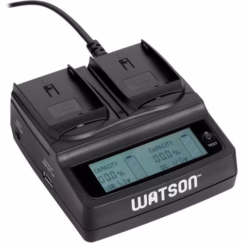 Watson Duo LCD Charger for EN-EL15